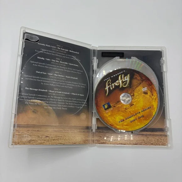 Firefly The Complete Series 4 Disc DVD Set Joss Whedon Sci Fi TV Show - Picture 3 of 5